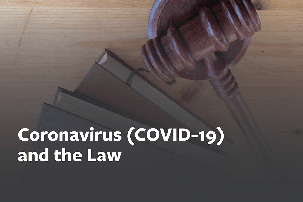 Coronavirus and the Law