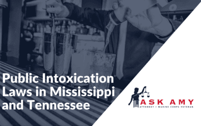 Public Intoxication Laws in Mississippi & Tennessee